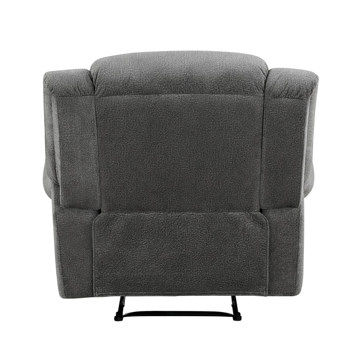 Brennen Reclining Chair in Gray - 9204CC-1