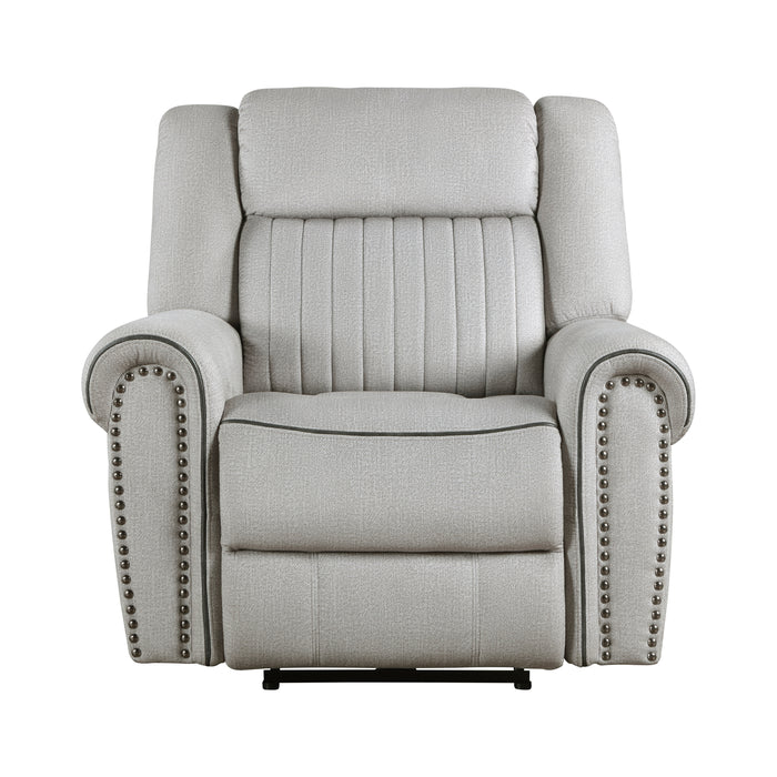 Brennen Power Reclining Chair in Gray - 9204MT-1PW image