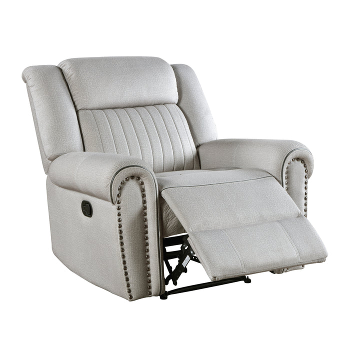 Brennen Reclining Chair in Gray - 9204MT-1