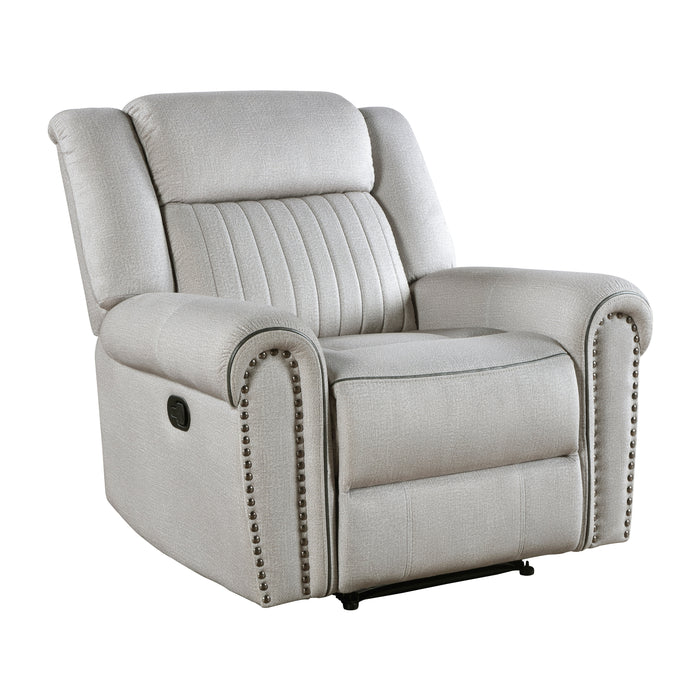 Brennen Reclining Chair in Gray - 9204MT-1