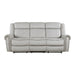 Brennen Double Reclining Sofa in Gray - 9204MT-3 image