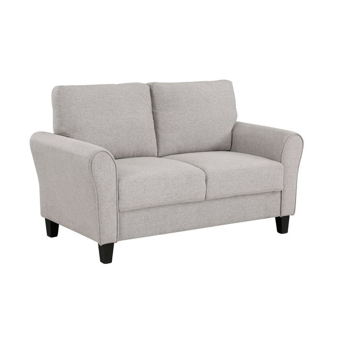 Ellery Loveseat in Brown - 9209SN-2