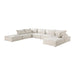 Inman 7-Piece Modular Sectional in Beige - 9237BE*7SC image