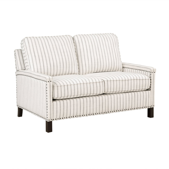 Landrum Loveseat in Gray/Other/Beige - 9257-2