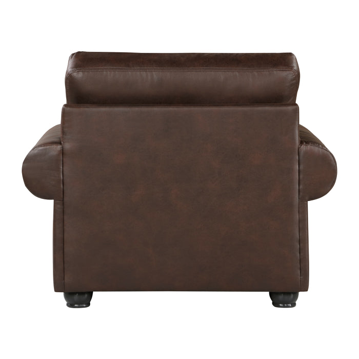 Franklin Chair in Brown - 9260DB-1