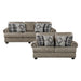 Franklin 2pc Set: Sofa, Love in Brown - 9260MS*2 image