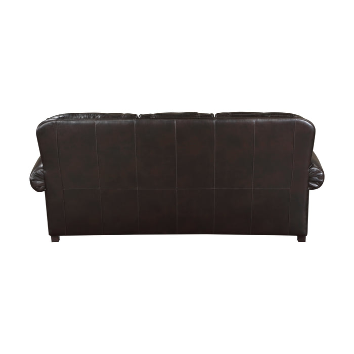 Milford 2pc Set: Sofa, Love in Brown - 9268BRW*2