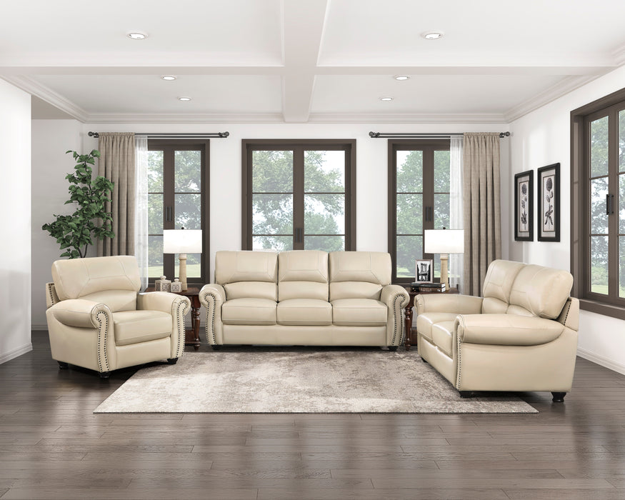 Foxborough Loveseat in Cream - 9269CR-2