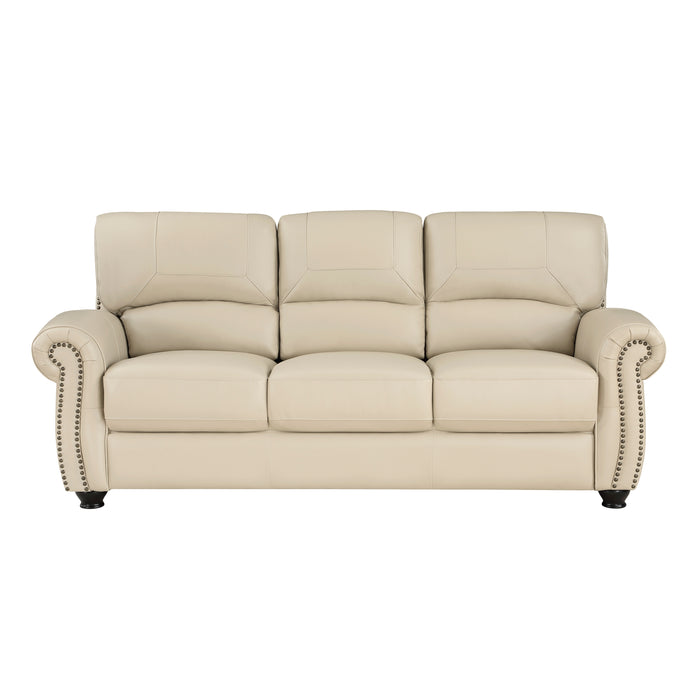 Foxborough 2pc Set: Sofa, Love in Cream - 9269CR*2