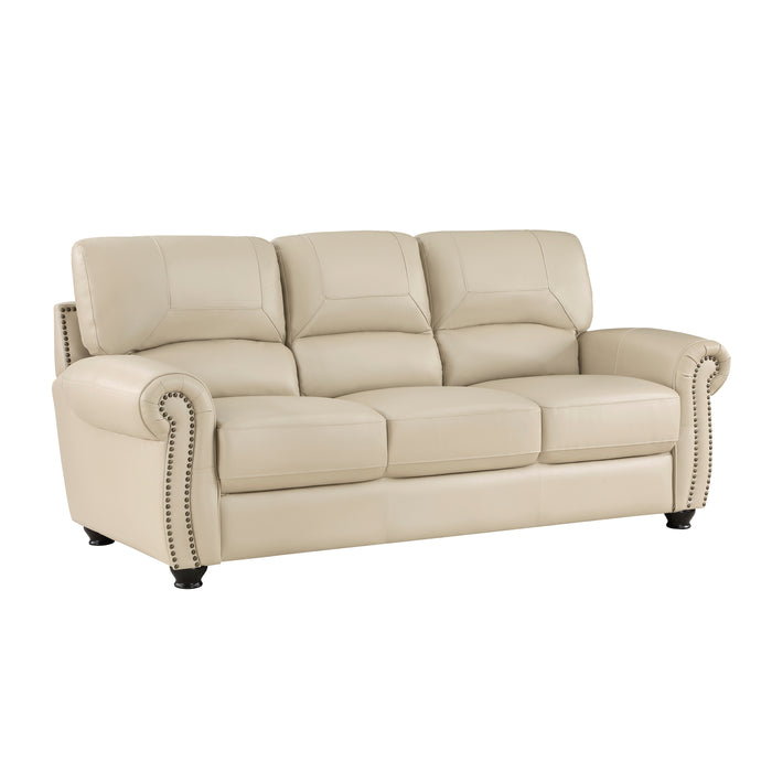 Foxborough 2pc Set: Sofa, Love in Cream - 9269CR*2