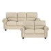 Foxborough 2pc Set: Sofa, Love in Cream - 9269CR*2 image