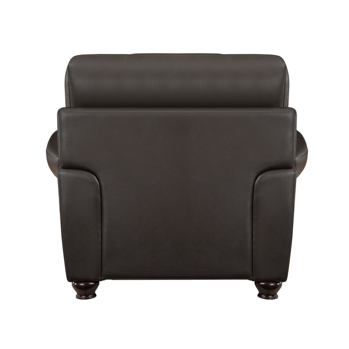 Foxborough Chair in Brown - 9269DB-1