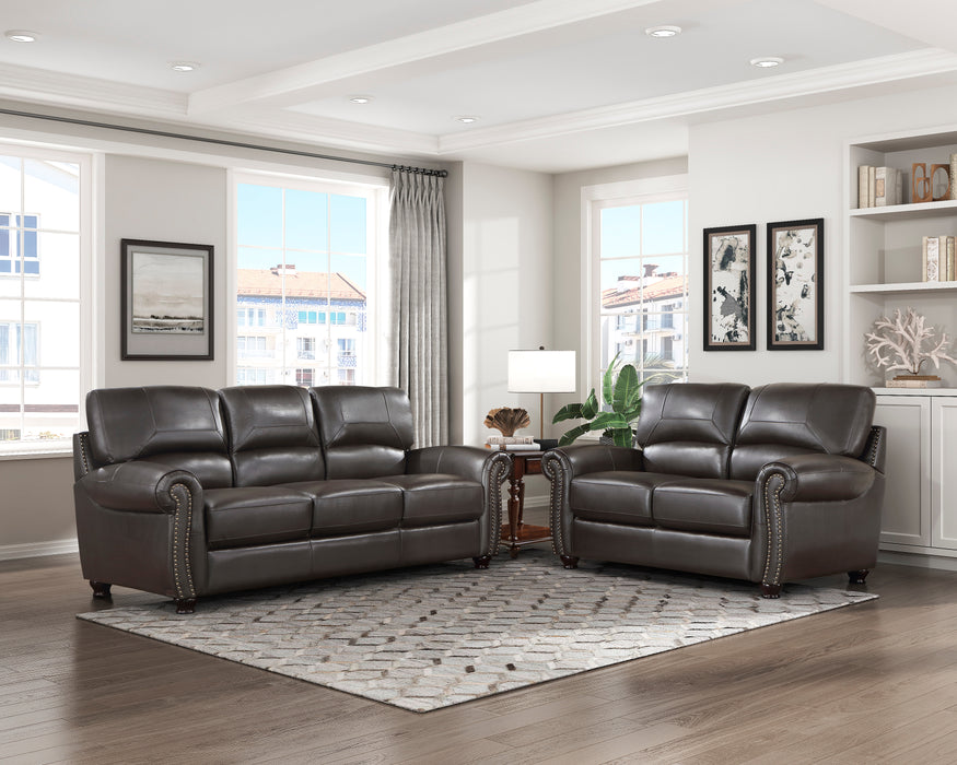 Foxborough Sofa in Brown - 9269DB-3