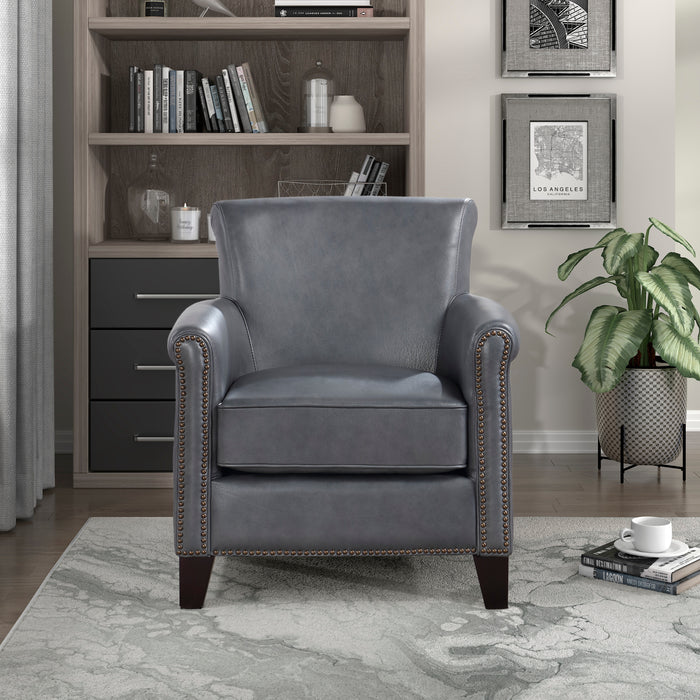 Braintree Accent Chair in Blue/Gray - 9278BGY-1