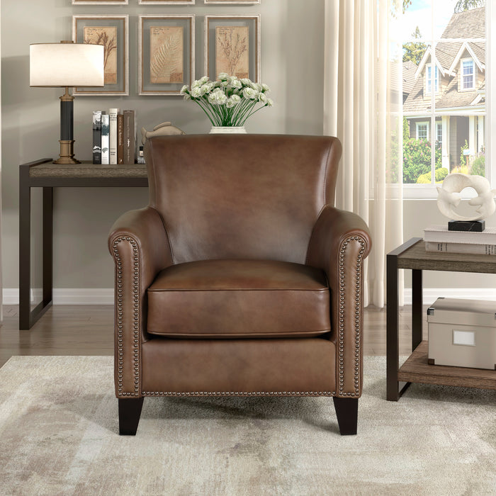 Braintree Accent Chair in Brown - 9278BRW-1