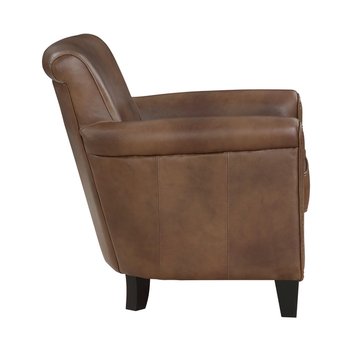 Braintree Accent Chair in Brown - 9278BRW-1