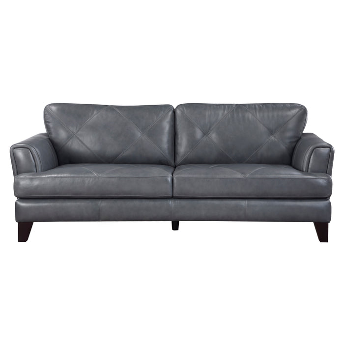 Thierry 2pc Set: Sofa, Love in Gray - 9279BGY*2