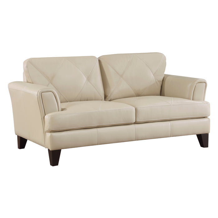 Thierry 2pc Set: Sofa, Love in Cream - 9279CRM*2