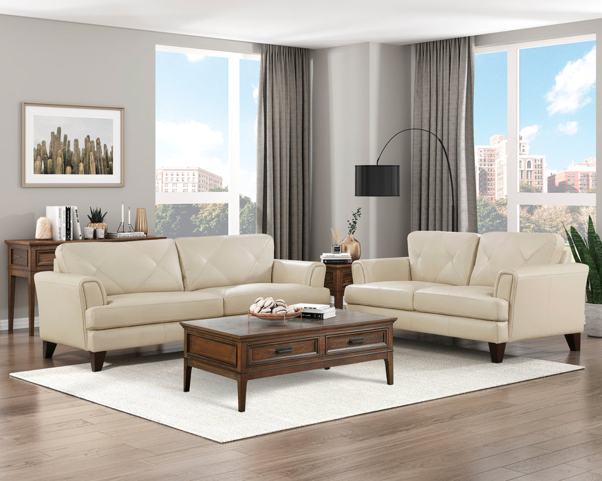 Thierry Loveseat in Cream - 9279CRM-2