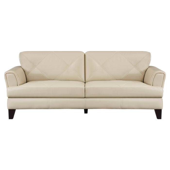 Thierry 2pc Set: Sofa, Love in Cream - 9279CRM*2