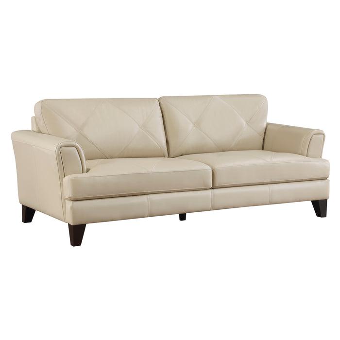 Thierry 2pc Set: Sofa, Love in Cream - 9279CRM*2