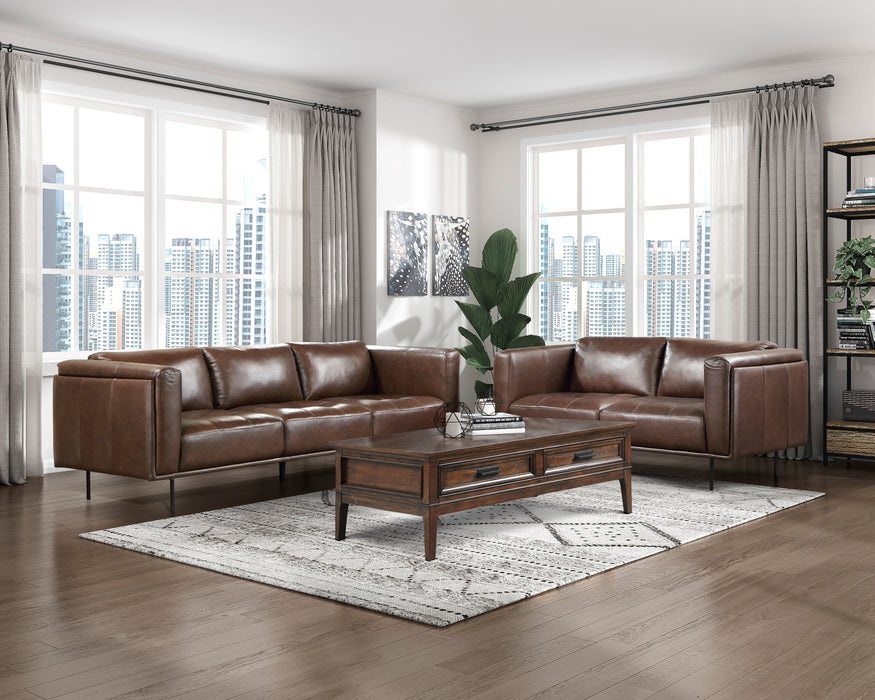 Soren Sofa in Brown - 9280BR-3