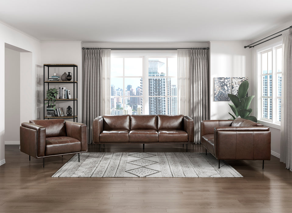 Soren Sofa in Brown - 9280BR-3