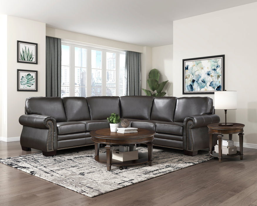 Wareham 3-Piece Sectional in Brown - 9289DB*SC