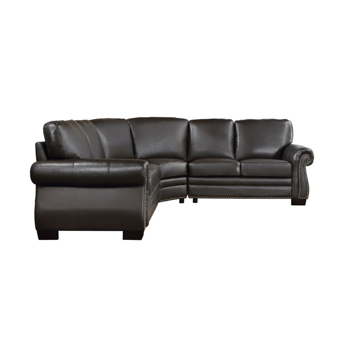 Wareham 3-Piece Sectional in Brown - 9289DB*SC