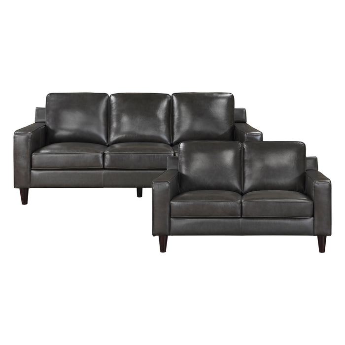 Aldrich 2pc Set: Sofa, Love in Gray - 9294GRY*2 image