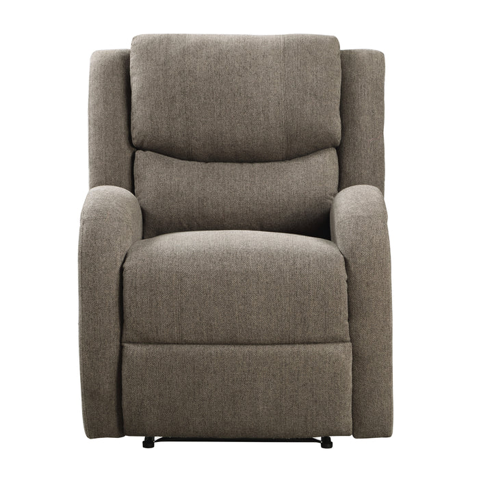 Foxcroft Power Reclining Chair in Brown - 9316BR-1PW image