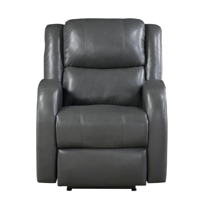 Foxcroft Power Reclining Chair in Gray - 9316PUGY-1PW image