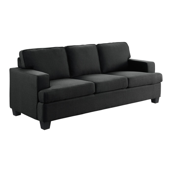 Elmont Sofa in Black - 9327BK-3