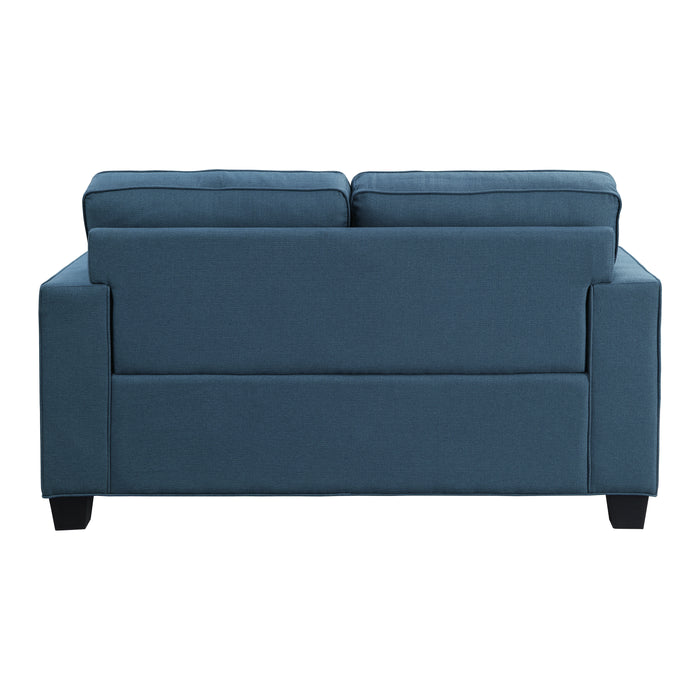 Elmont Loveseat in Blue - 9327BU-2