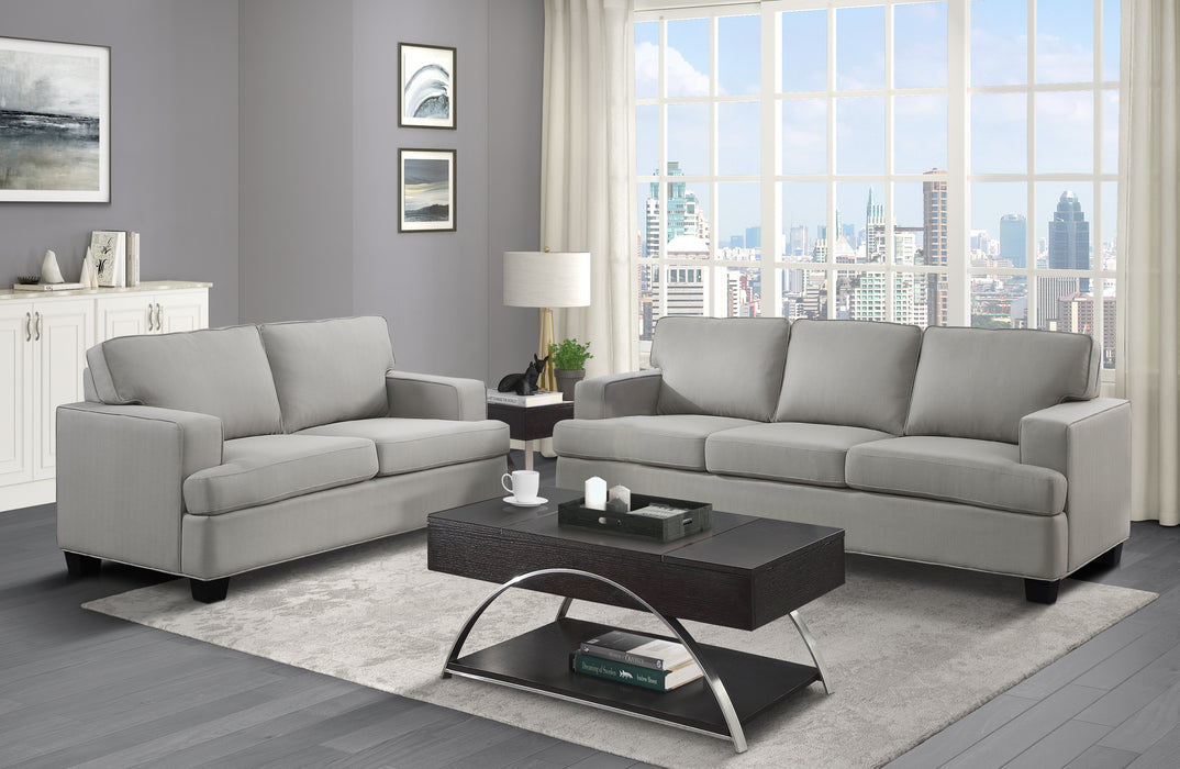 Elmont Sofa in Brown - 9327KH-3