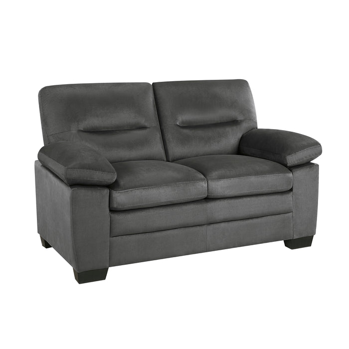 Keighly Loveseat in Gray - 9328DG-2