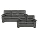 Keighly 2pc Set: Sofa, Love in Gray - 9328DG*2 image