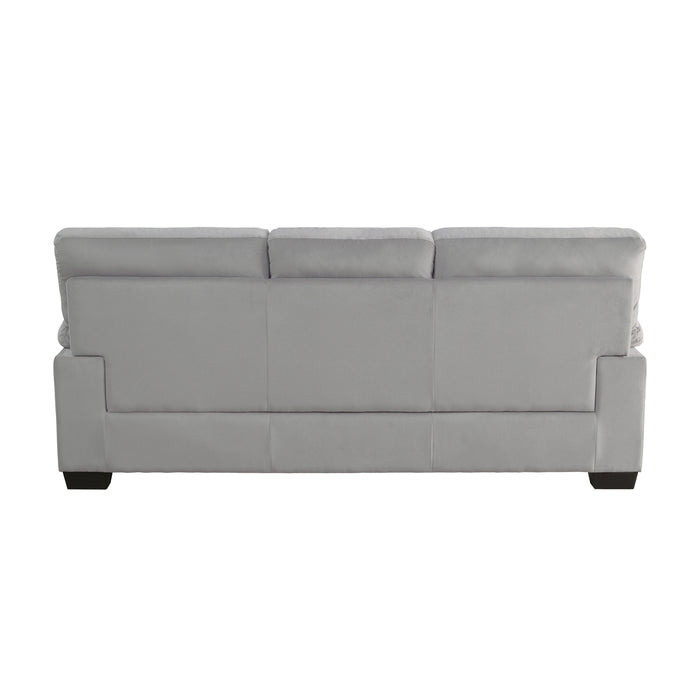 Keighly 2pc Set: Sofa, Love in Gray - 9328GY*2