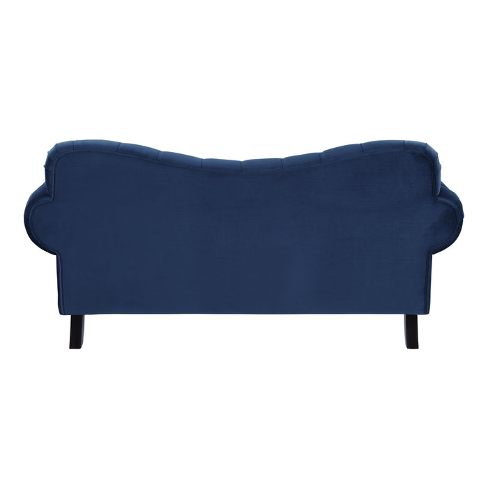 Rosalie Loveseat in Blue - 9330BU-2