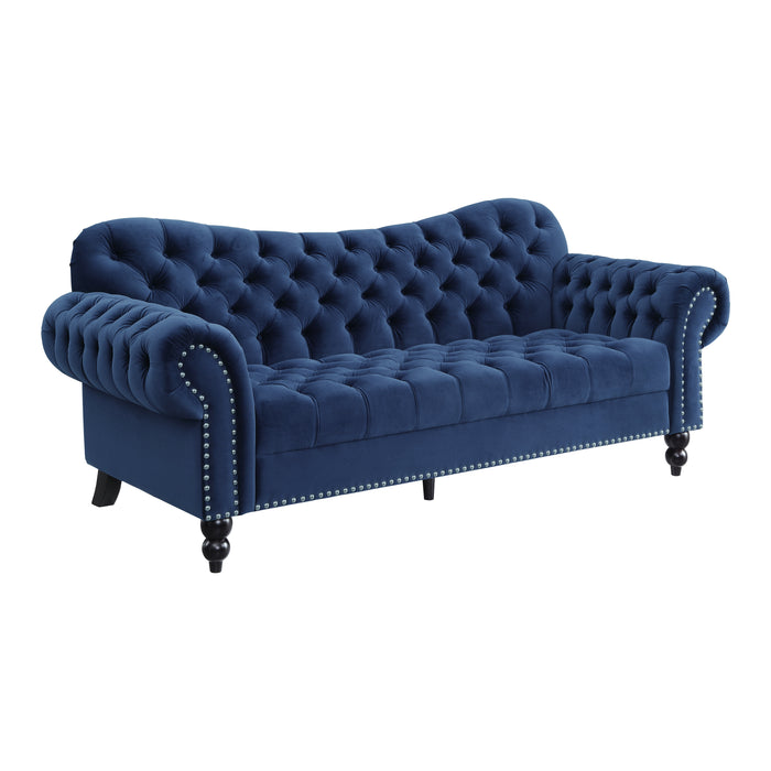 Rosalie Sofa in Blue - 9330BU-3