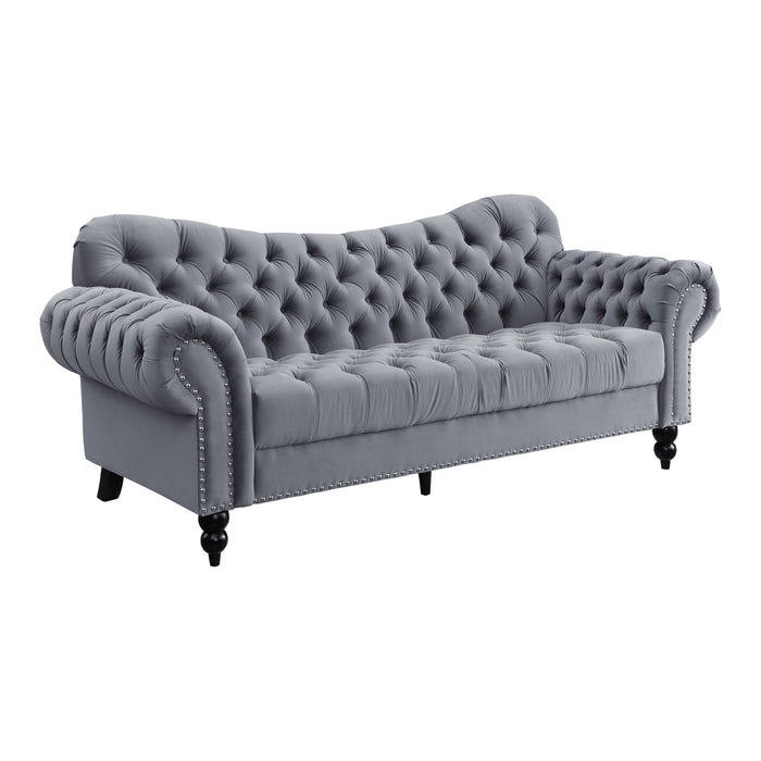 Rosalie Sofa in Gray - 9330DG-3