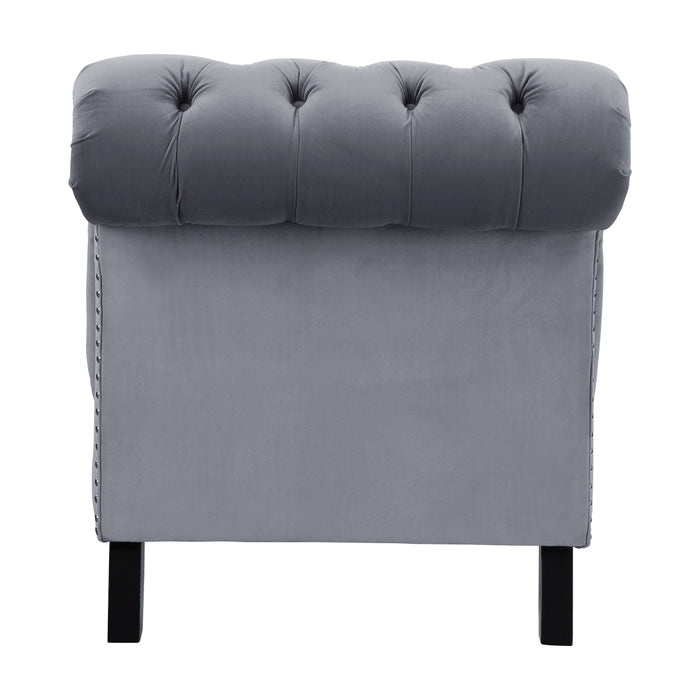 Rosalie Chaise in Gray - 9330DG-5