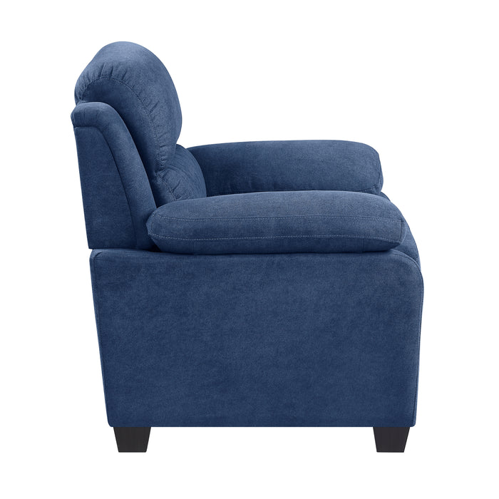 Holleman Chair in Blue - 9333BU-1