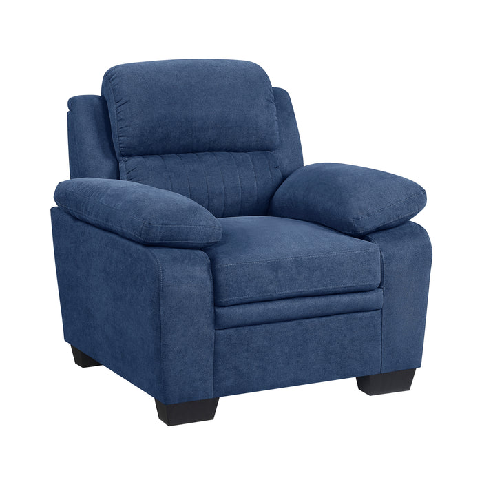 Holleman Chair in Blue - 9333BU-1