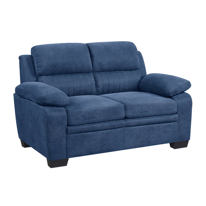 Holleman Loveseat in Blue - 9333BU-2