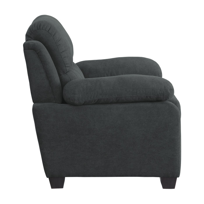 Holleman Chair in Gray - 9333DG-1