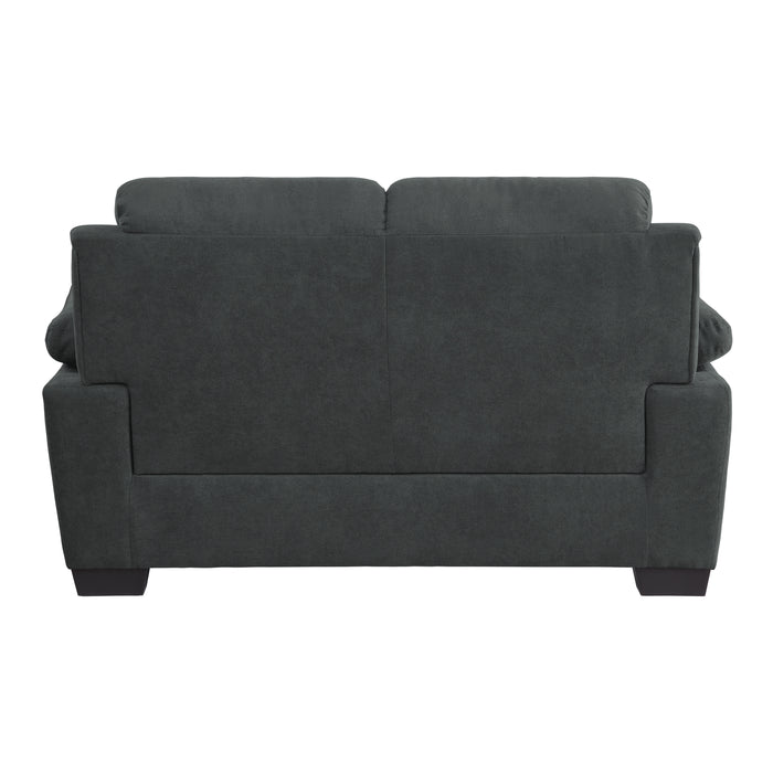 Holleman Loveseat in Gray - 9333DG-2