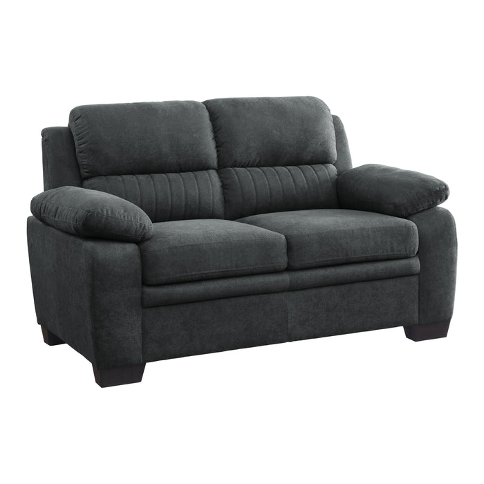 Holleman Loveseat in Gray - 9333DG-2