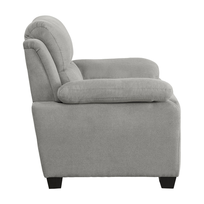 Holleman Chair in Gray - 9333GY-1