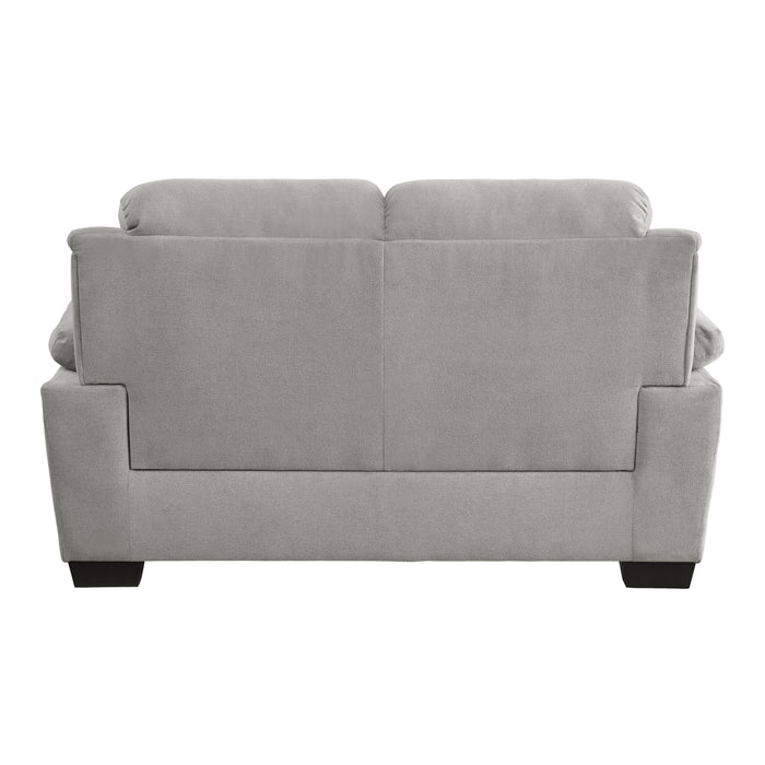 Holleman Loveseat in Gray - 9333GY-2